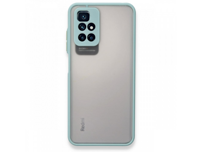 Newface Xiaomi Redmi 10 2022 Kılıf Montreal Silikon Kapak - Turkuaz