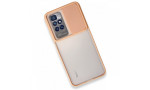 Newface Xiaomi Redmi 10 2022 Kılıf Palm Buzlu Kamera Sürgülü Silikon - Pembe
