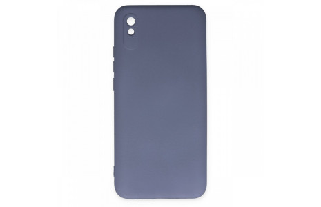 Newface Xiaomi Redmi 9A Kılıf Nano içi Kadife Silikon - Gri