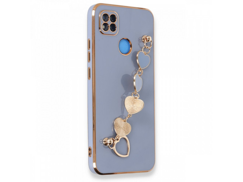 Newface Xiaomi Redmi 9C Kılıf Esila Silikon - Gri
