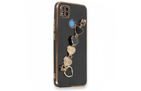 Newface Xiaomi Redmi 9C Kılıf Esila Silikon - Siyah