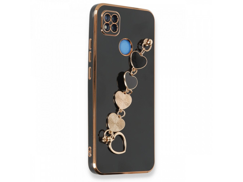 Newface Xiaomi Redmi 9C Kılıf Esila Silikon - Siyah