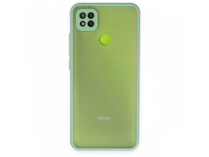 Newface Xiaomi Redmi 9C Kılıf Montreal Silikon Kapak - Turkuaz