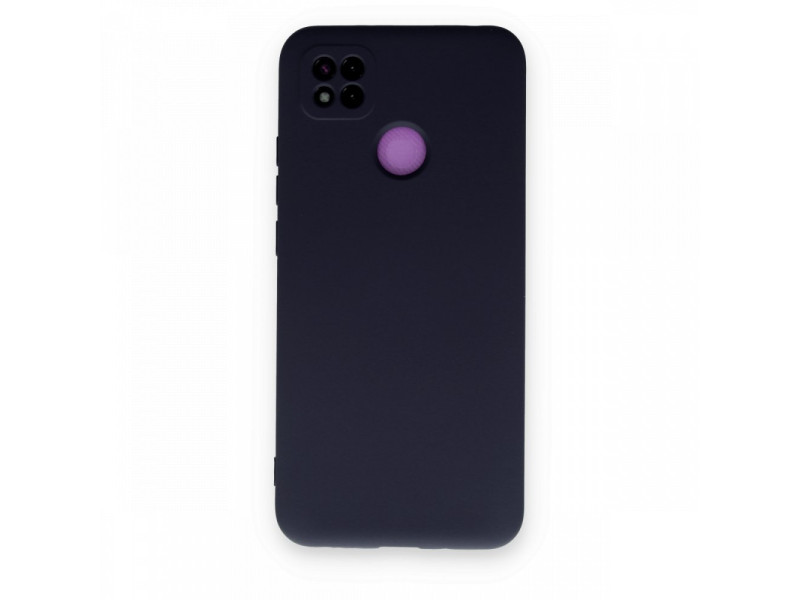 Newface Xiaomi Redmi 9C Kılıf Nano içi Kadife Silikon - Lacivert