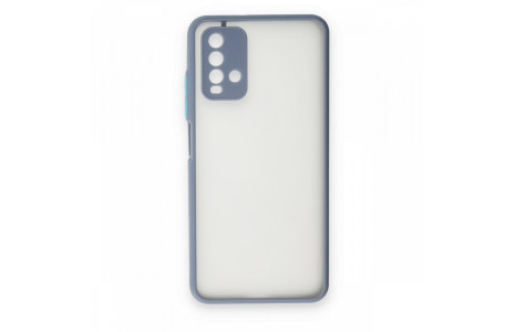 Newface Xiaomi Redmi 9T Kılıf Montreal Silikon Kapak - Gri