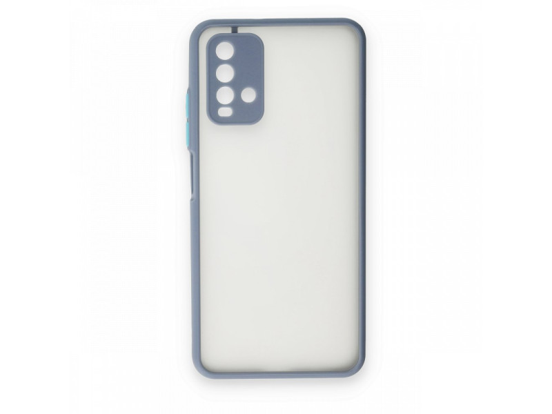 Newface Xiaomi Redmi 9T Kılıf Montreal Silikon Kapak - Gri