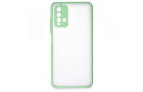 Newface Xiaomi Redmi 9T Kılıf Montreal Silikon Kapak - Turkuaz