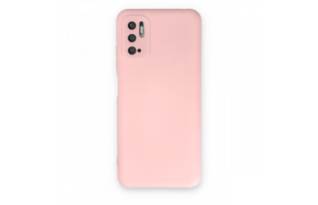 Newface Xiaomi Redmi Note 10 5G Kılıf Nano içi Kadife Silikon - Pudra