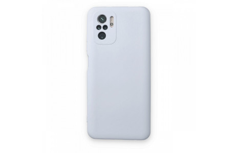 Newface Xiaomi Redmi Note 10 Kılıf Nano içi Kadife Silikon - Buz Mavisi