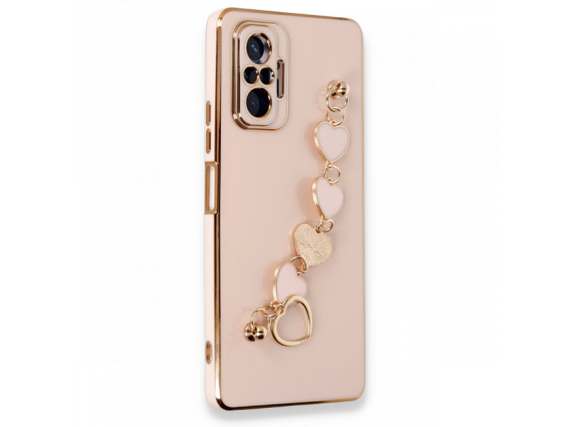 Newface Xiaomi Redmi Note 10 Pro Kılıf Esila Silikon - Pudra