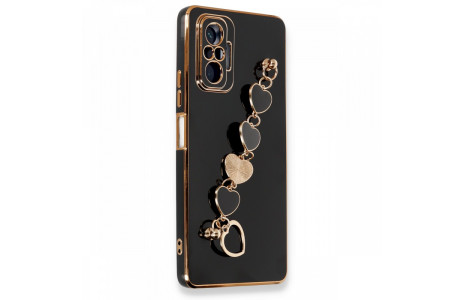 Newface Xiaomi Redmi Note 10 Pro Kılıf Esila Silikon - Siyah