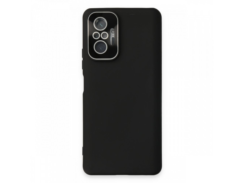 Newface Xiaomi Redmi Note 10 Pro Kılıf Lansman Glass Kapak - Siyah