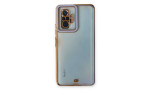 Newface Xiaomi Redmi Note 10 Pro Kılıf Liva Lens Silikon - Lila