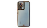 Newface Xiaomi Redmi Note 10 Pro Kılıf Liva Lens Silikon - Mavi