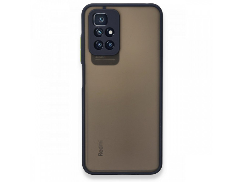 Newface Xiaomi Redmi Note 11 4G Kılıf Montreal Silikon Kapak - Lacivert