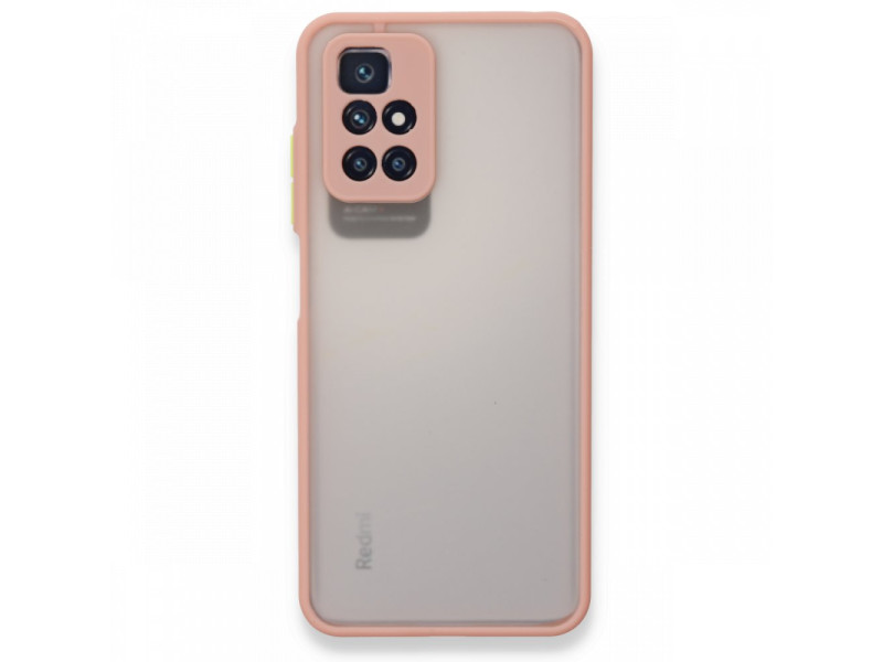 Newface Xiaomi Redmi Note 11 4G Kılıf Montreal Silikon Kapak - Pembe
