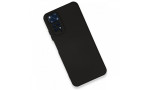 Newface Xiaomi Redmi Note 11 Kılıf Nano içi Kadife Silikon - Siyah