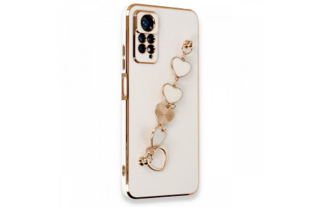 Newface Xiaomi Redmi Note 11 Pro Kılıf Esila Silikon - Beyaz