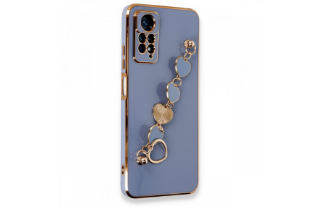 Newface Xiaomi Redmi Note 11 Pro Kılıf Esila Silikon - Gri