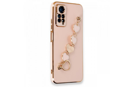 Newface Xiaomi Redmi Note 11 Pro Kılıf Esila Silikon - Pudra