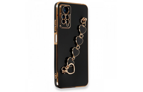 Newface Xiaomi Redmi Note 11 Pro Kılıf Esila Silikon - Siyah