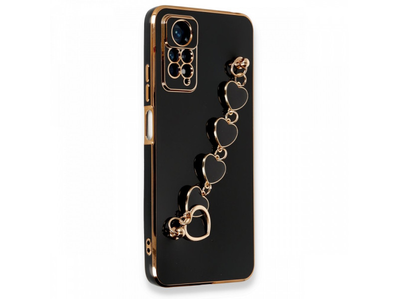 Newface Xiaomi Redmi Note 11 Pro Kılıf Esila Silikon - Siyah