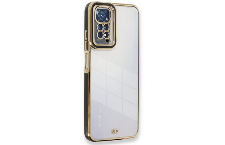 Newface Xiaomi Redmi Note 11 Pro Kılıf Liva Lens Silikon - Siyah
