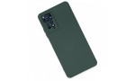 Newface Xiaomi Redmi Note 11 Pro Kılıf Nano içi Kadife Silikon - Koyu Yeşil