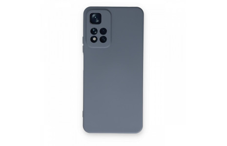 Newface Xiaomi Redmi Note 11 Pro Plus 5G Kılıf Nano içi Kadife Silikon - Gri