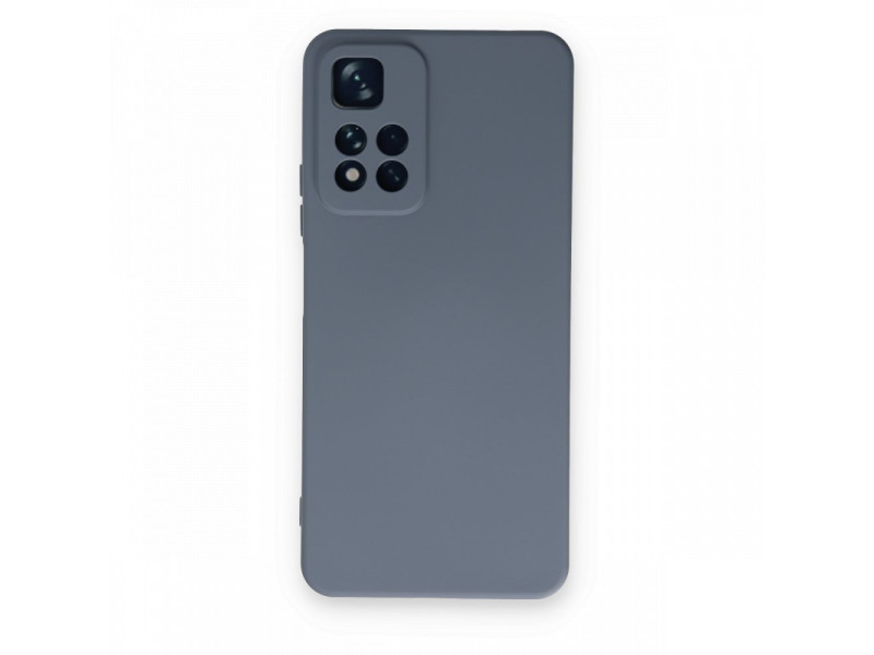Newface Xiaomi Redmi Note 11 Pro Plus 5G Kılıf Nano içi Kadife Silikon - Gri