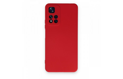 Newface Xiaomi Redmi Note 11 Pro Plus 5G Kılıf Nano içi Kadife Silikon - Kırmızı