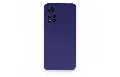Newface Xiaomi Redmi Note 11 Pro Plus 5G Kılıf Nano içi Kadife Silikon - Mor