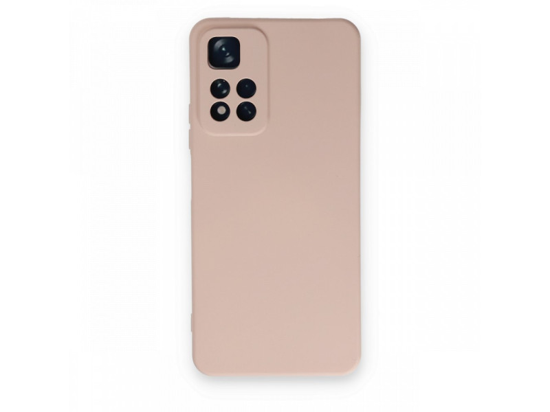 Newface Xiaomi Redmi Note 11 Pro Plus 5G Kılıf Nano içi Kadife Silikon - Pudra