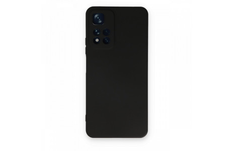 Newface Xiaomi Redmi Note 11 Pro Plus 5G Kılıf Nano içi Kadife Silikon - Siyah