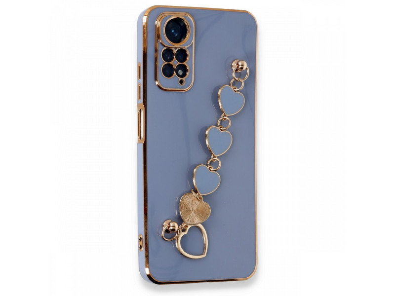 Newface Xiaomi Redmi Note 11S Kılıf Esila Silikon - Gri