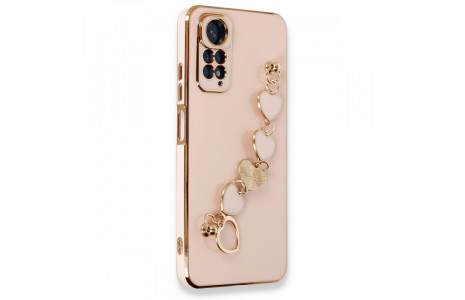 Newface Xiaomi Redmi Note 11S Kılıf Esila Silikon - Pudra