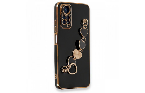 Newface Xiaomi Redmi Note 11S Kılıf Esila Silikon - Siyah