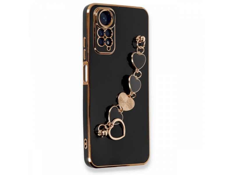 Newface Xiaomi Redmi Note 11S Kılıf Esila Silikon - Siyah