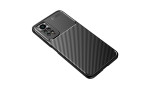 Newface Xiaomi Redmi Note 11S Kılıf Focus Karbon Silikon - Siyah