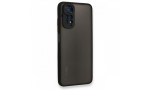 Newface Xiaomi Redmi Note 11S Kılıf Montreal Silikon Kapak - Siyah