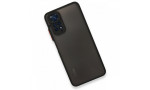 Newface Xiaomi Redmi Note 11S Kılıf Montreal Silikon Kapak - Siyah