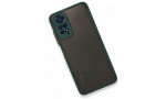 Newface Xiaomi Redmi Note 11S Kılıf Montreal Silikon Kapak - Yeşil