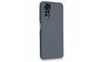 Newface Xiaomi Redmi Note 11S Kılıf Nano içi Kadife Silikon - Gri