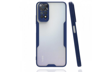 Newface Xiaomi Redmi Note 11S Kılıf Platin Silikon - Lacivert