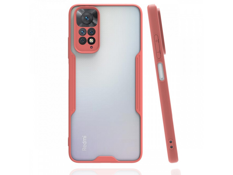 Newface Xiaomi Redmi Note 11S Kılıf Platin Silikon - Pembe