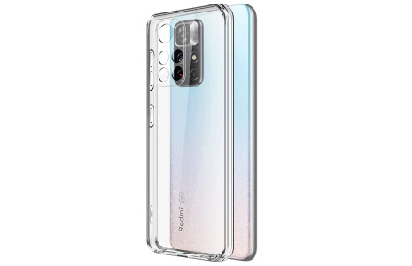 Newface Xiaomi Redmi Note 11T Kılıf Lüx Şeffaf Silikon