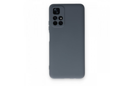 Newface Xiaomi Redmi Note 11T Kılıf Nano içi Kadife Silikon - Gri