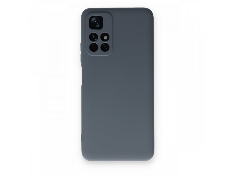 Newface Xiaomi Redmi Note 11T Kılıf Nano içi Kadife Silikon - Gri