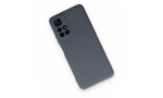 Newface Xiaomi Redmi Note 11T Kılıf Nano içi Kadife Silikon - Gri