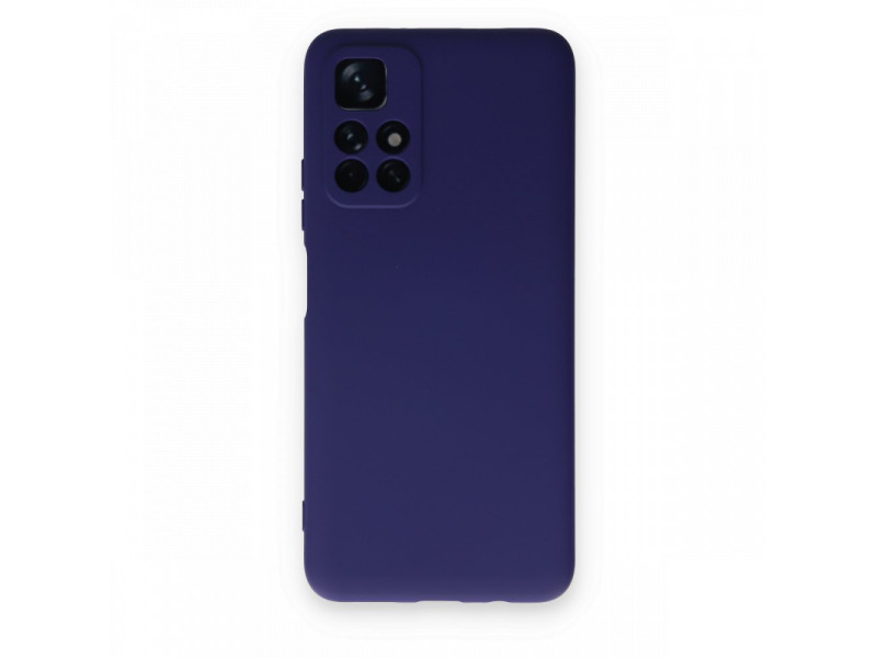 Newface Xiaomi Redmi Note 11T Kılıf Nano içi Kadife Silikon - Mor